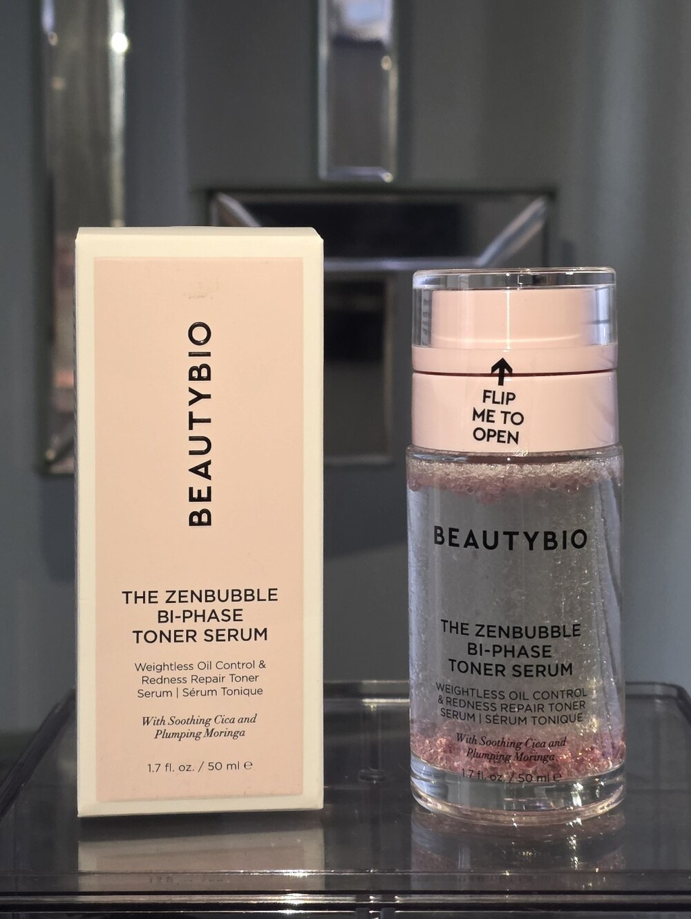 NIB BeautyBio The ZenBubble Bi-Phase Toner Serum (50ml)